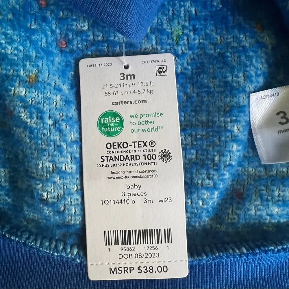 Carter’s Baby 3 Piece Sz 3M NWT